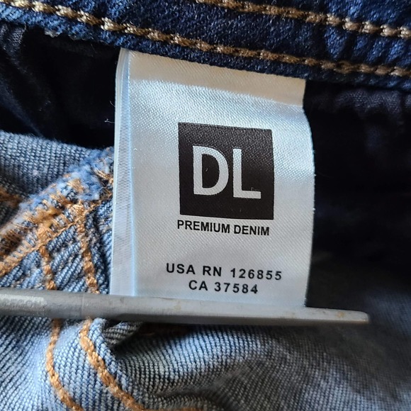 DL1961 Florence Instasculpt Buckley Distressed Skinny Jeans 2428 Women's Size 25 - Picture 14 of 16